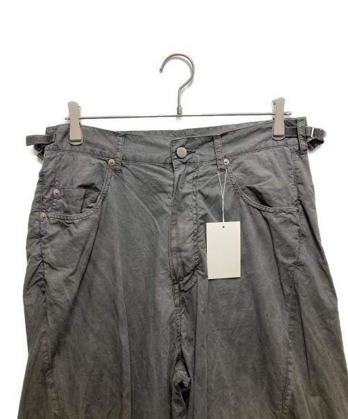 elephant TRIBAL fabrics（エレファントトライバルファブリックス）elephant TRIBAL fabrics (エレファントトライバルファブリックス) ON THE WAY DENIM PANTS グレー サイズ:Mの古着・服飾アイテム