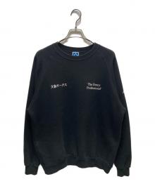 ENNOY×文春リークス（エンノイ）の古着「クルーネックスウェット」｜ブラック