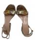 中古・古着 GUCCI (グッチ) GGマーモントサンダル ベージュ サイズ:36 1/2：15000円