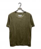 Maison Margielaメゾンマルジェラ）の古着「ガーメントダイ加工半袖Tシャツ」｜オリーブ
