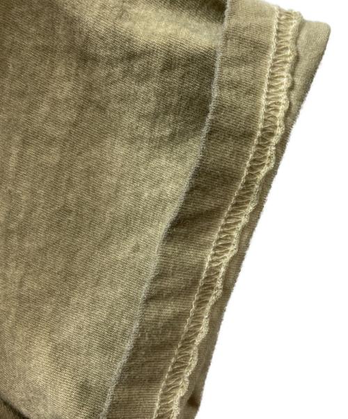 Maison Margiela（メゾンマルジェラ）Maison Margiela (メゾンマルジェラ) ガーメントダイ加工半袖Tシャツ オリーブ サイズ:48の古着・服飾アイテム