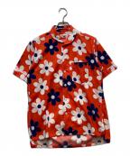 Engineered Garmentsエンジニアド ガーメンツ）の古着「半袖シャツ/花柄シャツ」｜オレンジ