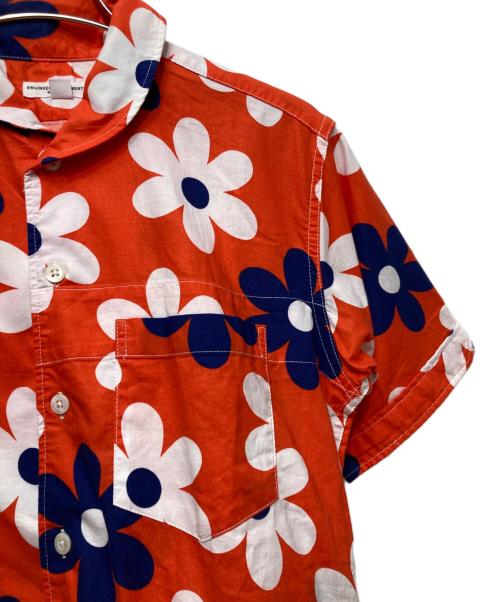 Engineered Garments（エンジニアド ガーメンツ）Engineered Garments (エンジニアド ガーメンツ) 半袖シャツ/花柄シャツ オレンジ サイズ:XSの古着・服飾アイテム