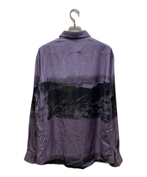 OAMC（オーエーエムシー）OAMC (オーエーエムシー) レギュラーカラーシャツ パープル サイズ:Mの古着・服飾アイテム