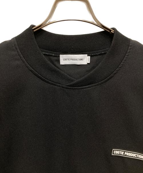 COOTIE PRODUCTIONS（クーティープロダクツ）COOTIE PRODUCTIONS (クーティープロダクツ) Polyester Twill Football Top ブラック サイズ:Mの古着・服飾アイテム