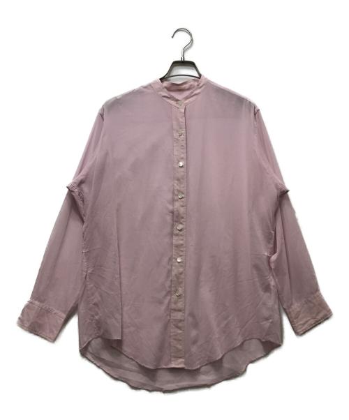 Plage（プラージュ）Plage (プラージュ) organdy sheer シャツ ピンク サイズ:FREEの古着・服飾アイテム