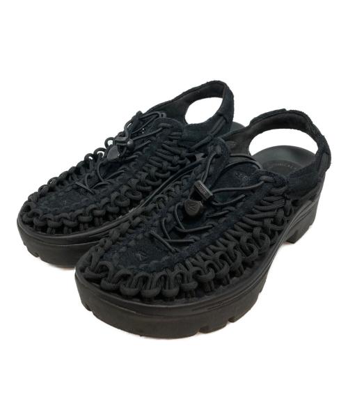 KEEN（キーン）KEEN (キーン) UNEEK PLTサンダル ブラック サイズ:24cmの古着・服飾アイテム