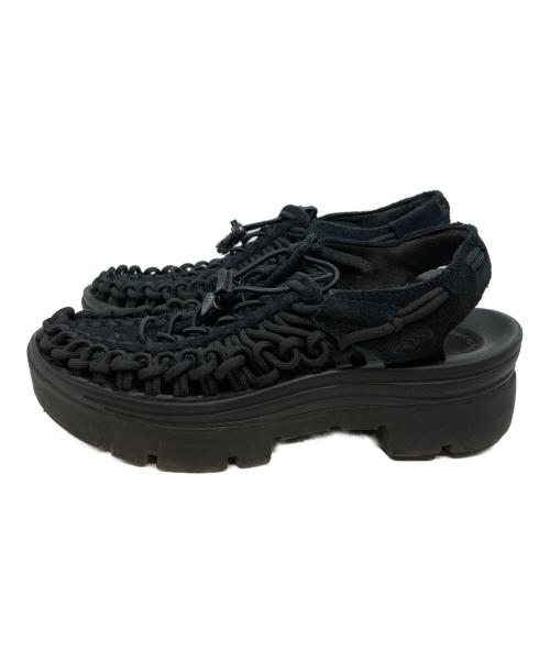 KEEN（キーン）KEEN (キーン) UNEEK PLTサンダル ブラック サイズ:24cmの古着・服飾アイテム