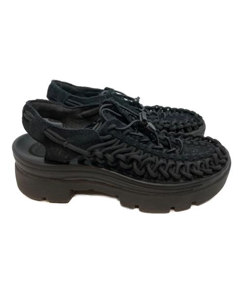 KEEN（キーン）KEEN (キーン) UNEEK PLTサンダル ブラック サイズ:24cmの古着・服飾アイテム