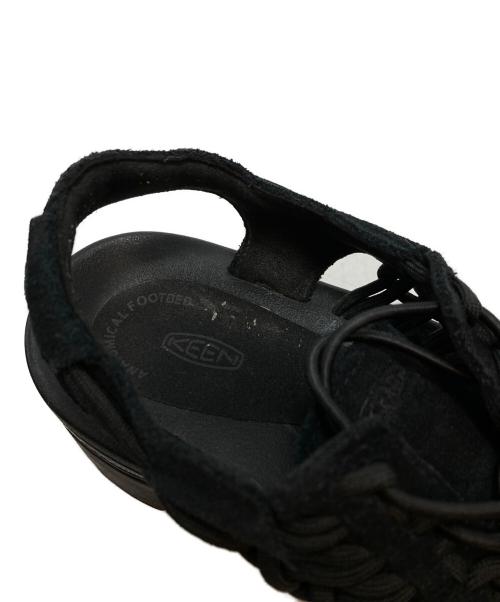 KEEN（キーン）KEEN (キーン) UNEEK PLTサンダル ブラック サイズ:24cmの古着・服飾アイテム