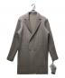HOMME PLISSE ISSEY MIYAKE（オム プリッセ イッセイ ミヤケ）の古着「LINEN LIKEプリーツコート」｜ベージュ