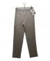 HOMME PLISSE ISSEY MIYAKE（オム プリッセ イッセイ ミヤケ）の古着「LINEN LIKE プリーツパンツ」｜ベージュ