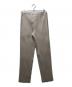 HOMME PLISSE ISSEY MIYAKE (オム プリッセ イッセイ ミヤケ) LINEN LIKE プリーツパンツ ベージュ サイズ:3 未使用品：27000円