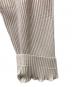 中古・古着 HOMME PLISSE ISSEY MIYAKE (オム プリッセ イッセイ ミヤケ) LINEN LIKE プリーツパンツ ベージュ サイズ:3 未使用品：27000円