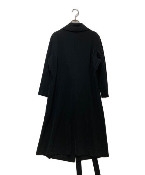 MaxMara（マックスマーラ）MaxMara (マックスマーラ) ベルトワンピース ブラック サイズ:46の古着・服飾アイテム