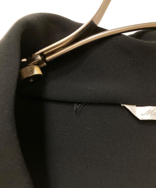 MaxMara（マックスマーラ）MaxMara (マックスマーラ) ベルトワンピース ブラック サイズ:46の古着・服飾アイテム