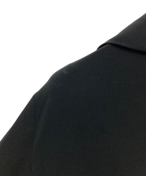 MaxMara（マックスマーラ）MaxMara (マックスマーラ) ベルトワンピース ブラック サイズ:46の古着・服飾アイテム