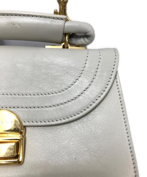 MARNI（マルニ）MARNI (マルニ) ジュリエット 2WAYハンドバッグ ホワイトの古着・服飾アイテム