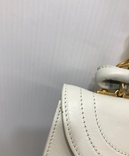 MARNI（マルニ）MARNI (マルニ) ジュリエット 2WAYハンドバッグ ホワイトの古着・服飾アイテム