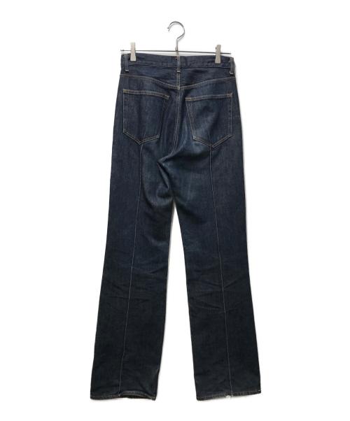 AURALEE（オーラリー）AURALEE (オーラリー) HARDTWIST DENIM PINTUCK PANTS インディゴ サイズ:1の古着・服飾アイテム