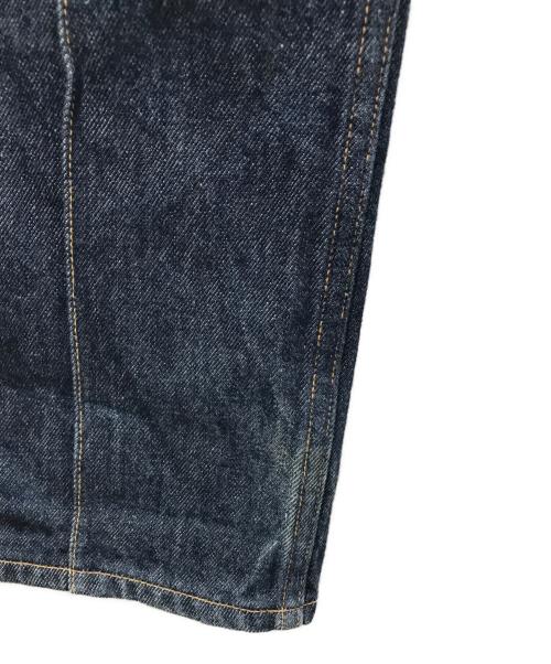 AURALEE（オーラリー）AURALEE (オーラリー) HARDTWIST DENIM PINTUCK PANTS インディゴ サイズ:1の古着・服飾アイテム