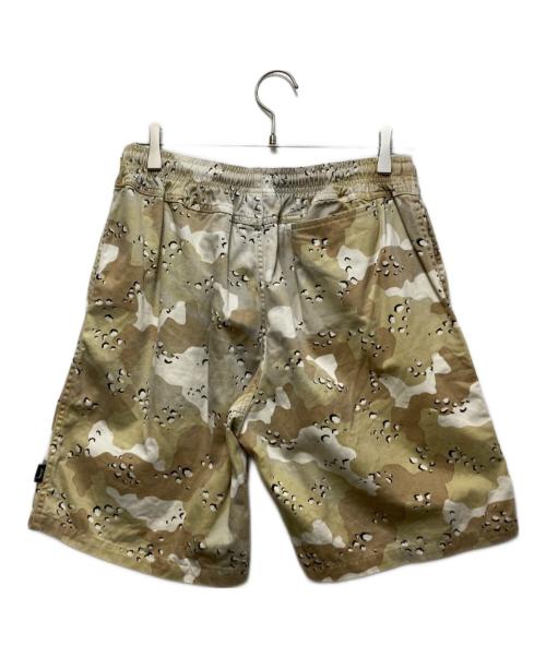 stussy（ステューシー）stussy (ステューシー) カモフラ柄ハーフパンツ ベージュ サイズ:Mの古着・服飾アイテム