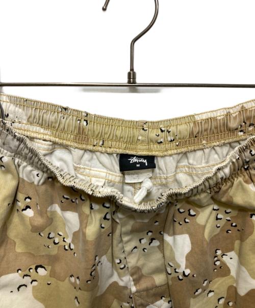 stussy（ステューシー）stussy (ステューシー) カモフラ柄ハーフパンツ ベージュ サイズ:Mの古着・服飾アイテム