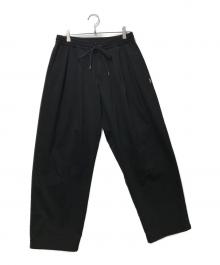 NEIGHBORHOOD（ネイバーフッド）の古着「TAPERED SILHOUETTE PANTS」｜ブラック