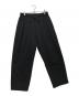 NEIGHBORHOOD（ネイバーフッド）の古着「TAPERED SILHOUETTE PANTS」｜ブラック