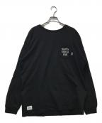 ）の古着「WAFFLE LOVERS CLUB L/S TEE」｜ブラック
