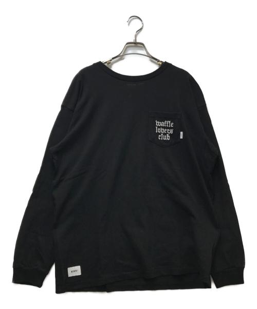 WTAPS（ダブルタップス）WTAPS (ダブルタップス) VANS (ヴァンズ) WAFFLE LOVERS CLUB L/S TEE ブラック サイズ:X02の古着・服飾アイテム