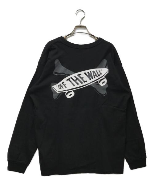 WTAPS（ダブルタップス）WTAPS (ダブルタップス) VANS (ヴァンズ) WAFFLE LOVERS CLUB L/S TEE ブラック サイズ:X02の古着・服飾アイテム