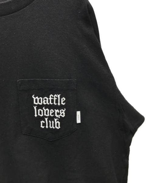 WTAPS（ダブルタップス）WTAPS (ダブルタップス) VANS (ヴァンズ) WAFFLE LOVERS CLUB L/S TEE ブラック サイズ:X02の古着・服飾アイテム