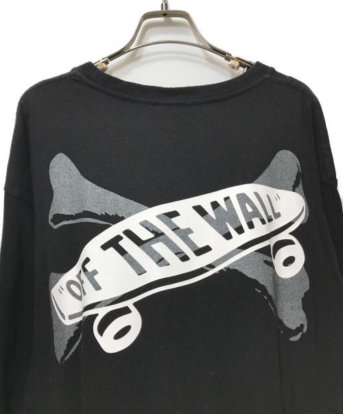 WTAPS（ダブルタップス）WTAPS (ダブルタップス) VANS (ヴァンズ) WAFFLE LOVERS CLUB L/S TEE ブラック サイズ:X02の古着・服飾アイテム