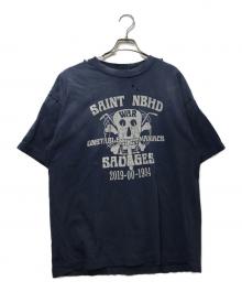 SAINT MICHAEL×NEIGHBORHOOD（セントマイケル×ネイバーフッド）の古着「NH SS TEE」｜ブルー