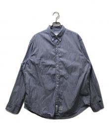WTAPS（ダブルタップス）の古着「BD 03 / LS / COTTON. BROADCLOTH. TEXTILE. THOMAS MASON」｜ブルー