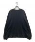 TAKAHIROMIYASHITA TheSoloIst. (タカヒロミヤシタ ザソロイスト) shoulder buttoned boat neck heavy themal shirt. ブラック サイズ:44：10000円