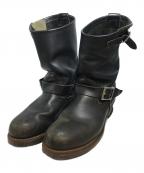 RED WINGレッドウィング）の古着「ENGINEER 9085」｜ブラック
