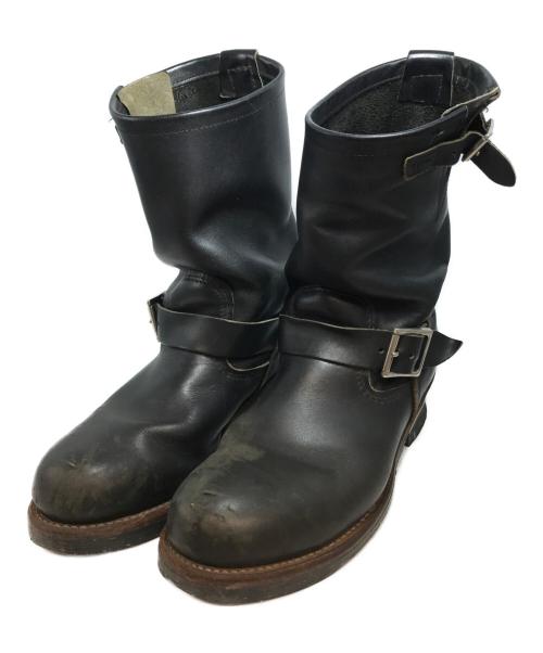 RED WING（レッドウィング）RED WING (レッドウィング) ENGINEER 9085 ブラック サイズ:9Dの古着・服飾アイテム