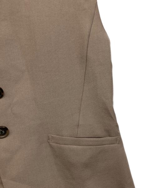 Noble（ノーブル）Noble (ノーブル) ベスト ブラウン サイズ:38の古着・服飾アイテム