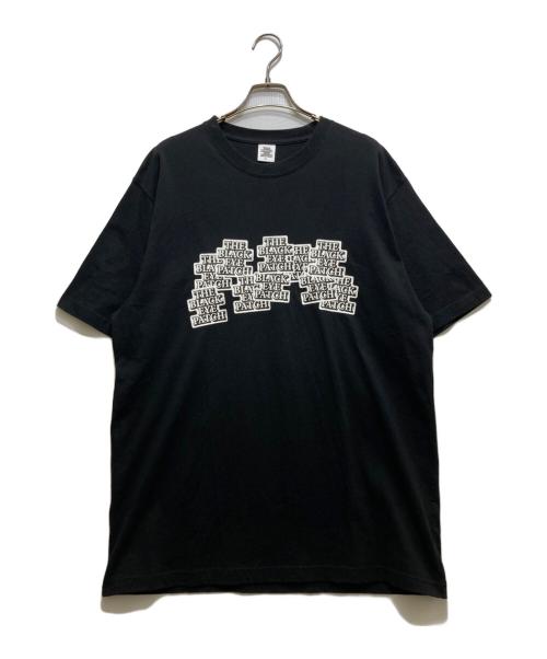 THE BLACK EYE PATCH（ブラックアイパッチ）THE BLACK EYE PATCH (ブラックアイパッチ) プリントTシャツ ブラック サイズ:XLの古着・服飾アイテム