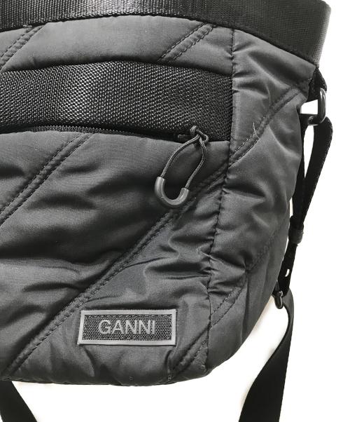 GANNI（ガニー）Ganni (ガニー) 2WAYショルダーバッグ ブラックの古着・服飾アイテム