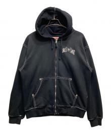 SUPREME×TRUE RELIGION（シュプリーム×トゥルー レリジョン）の古着「ジップパーカー」｜ブラック