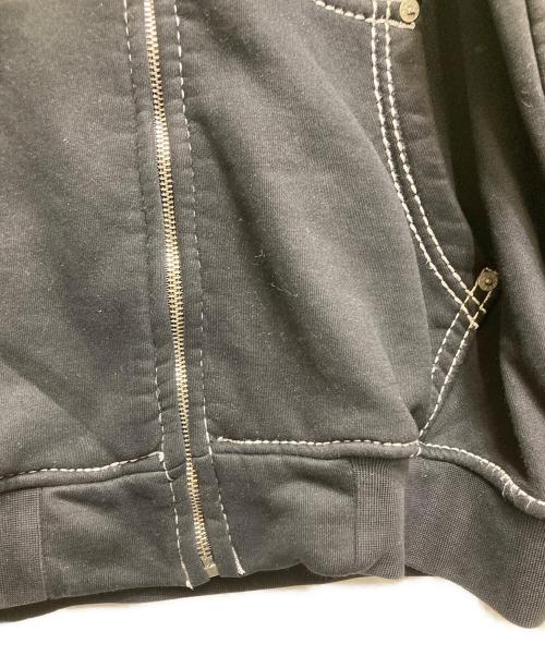 SUPREME（シュプリーム）Supreme (シュプリーム) TRUE RELIGION (トゥルー レリジョン) ジップパーカー ブラック サイズ:Sの古着・服飾アイテム