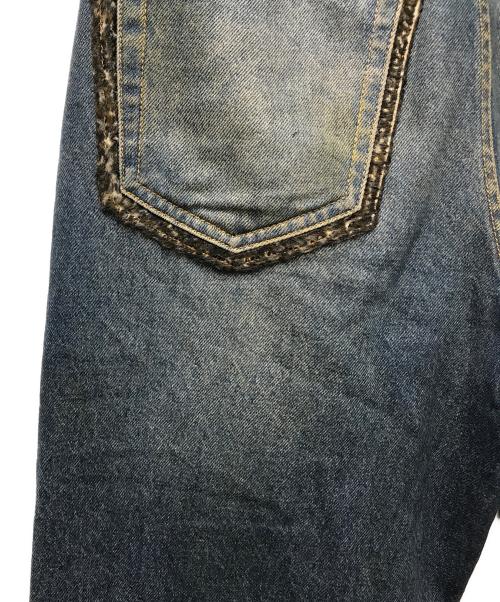 SUPREME（シュプリーム）SUPREME (シュプリーム) leopard faux fur loose fit jean インディゴ サイズ:30の古着・服飾アイテム