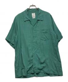 VISVIM（ビズビム）の古着「FREE EDGE SHIRT S/S」｜グリーン