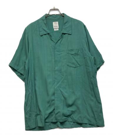 visvim ビズビム プルオーバー シャツ　オリーブ　サイズ1 中古・古着通販】VISVIM (ビズビム) FREE EDGE SHIRT S/S グリーン