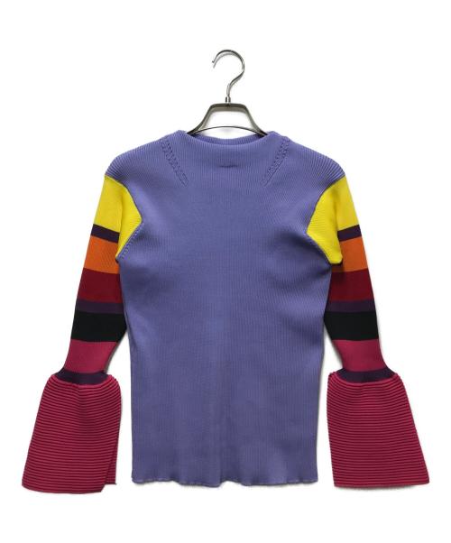 CFCL（シーエフシーエル）CFCL (シーエフシーエル) STRATUM TOP 2 パープル サイズ:3の古着・服飾アイテム