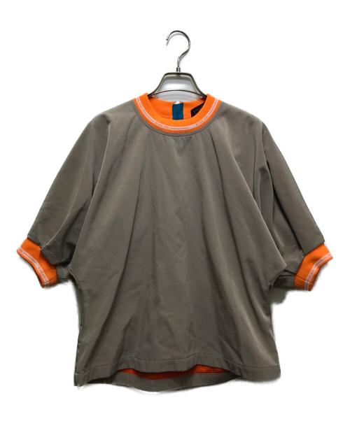 KOLOR（カラー）KOLOR (カラー) モックネックカットソー ベージュ サイズ:1の古着・服飾アイテム