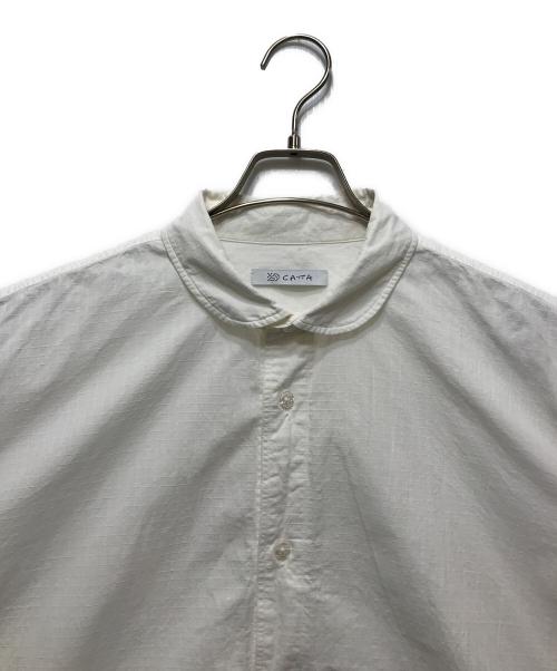 CATTA（カッタ）catta (カッタ) Jacket Shirt ホワイト サイズ:FREEの古着・服飾アイテム